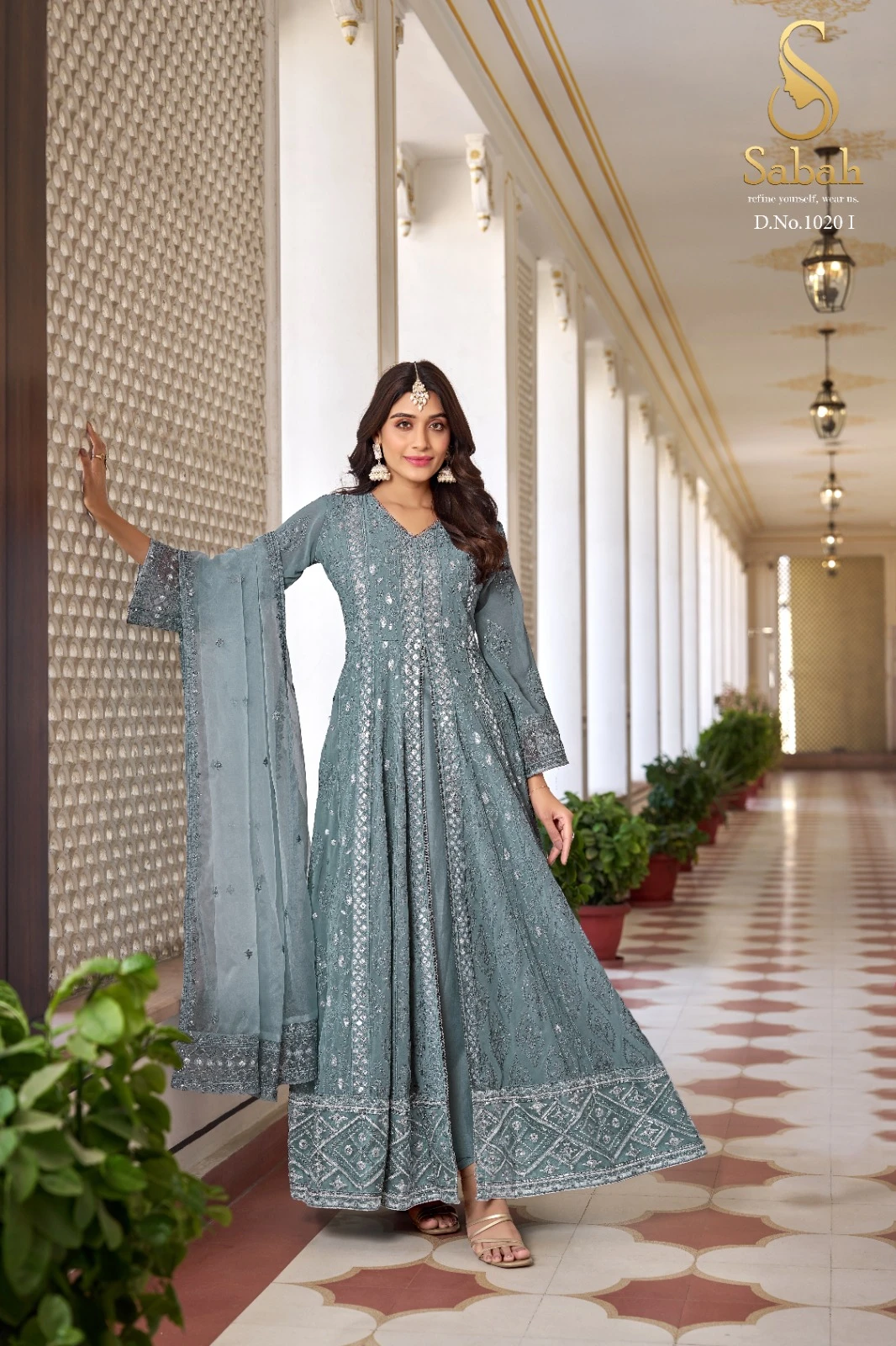 Sabah Ruhani Colour Plus Heavy Faux Georgette Wholesale Designer Salwar Suit Catalog — Wholesale Salwar Suits, MPA wholesale from Surat - Gallery Image 3